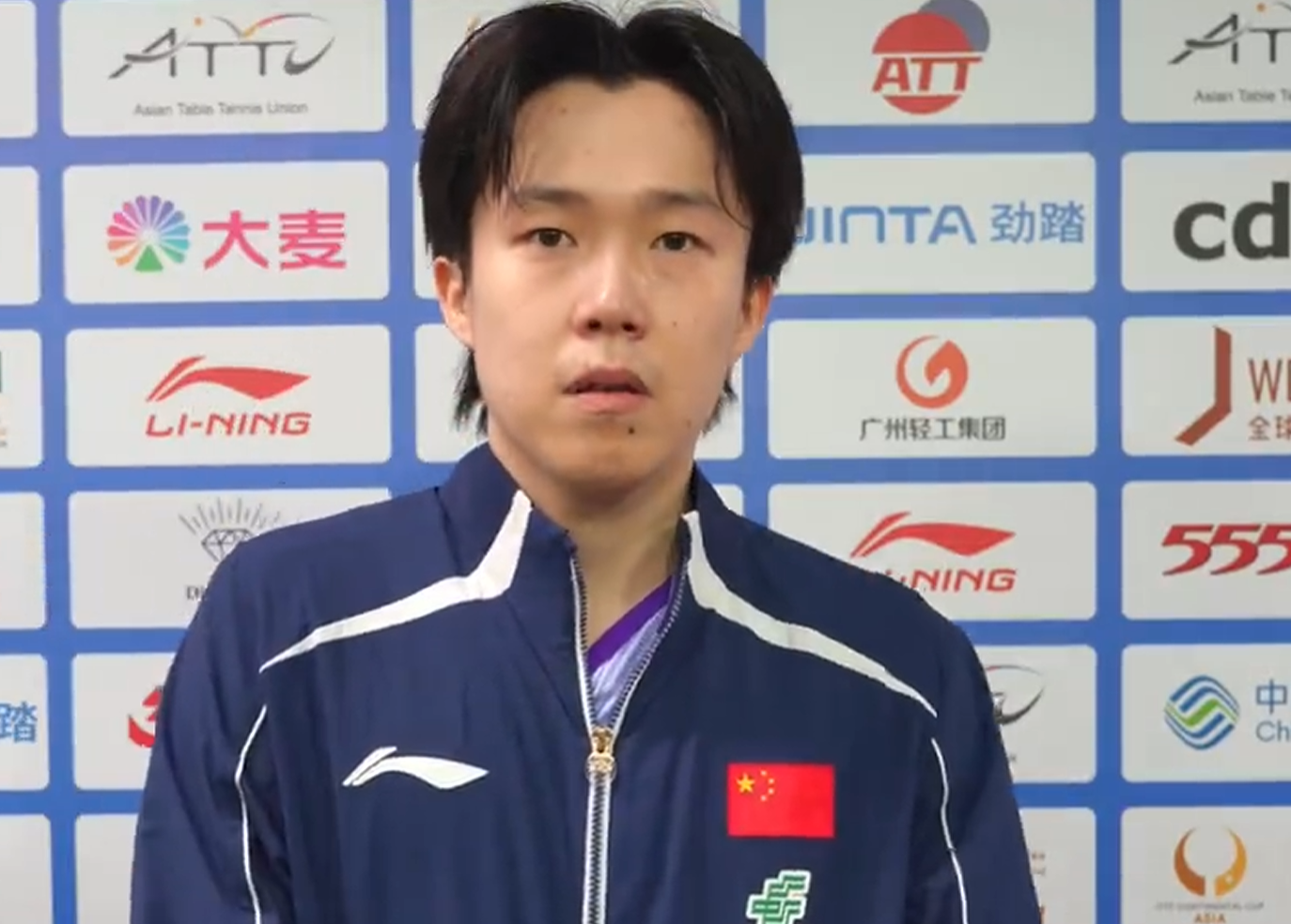 乐鱼官网下载-王楚钦横扫阿卜杜勒瓦哈卜采访：第二局找状态失误，小组赛满意！